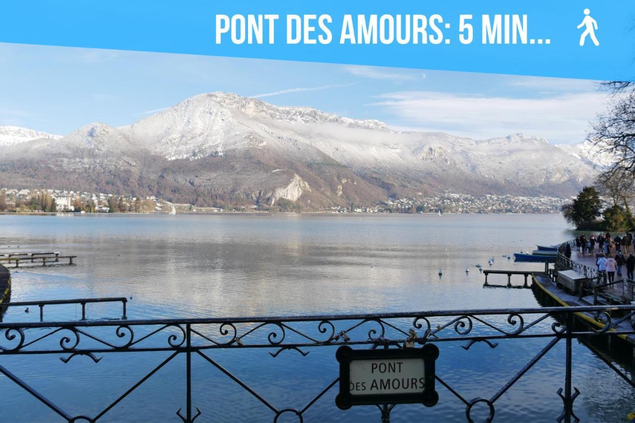 Le Paquier - Mycosyapart, Vieille Ville, Calme, Lac 100M, Netflix อานซี ภายนอก รูปภาพ
